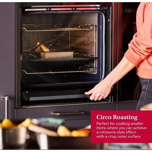 NEFF N50 B6ACH7AG7B Slide&Hide® Multifunction Pyrolytic Oven - Graphite