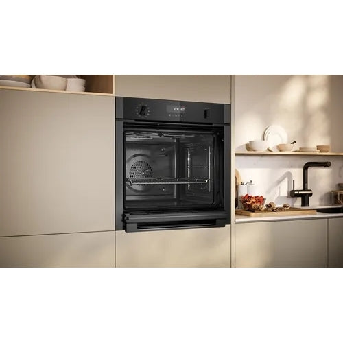NEFF N50 B6ACH7AG7B Slide&Hide® Multifunction Pyrolytic Oven - Graphite