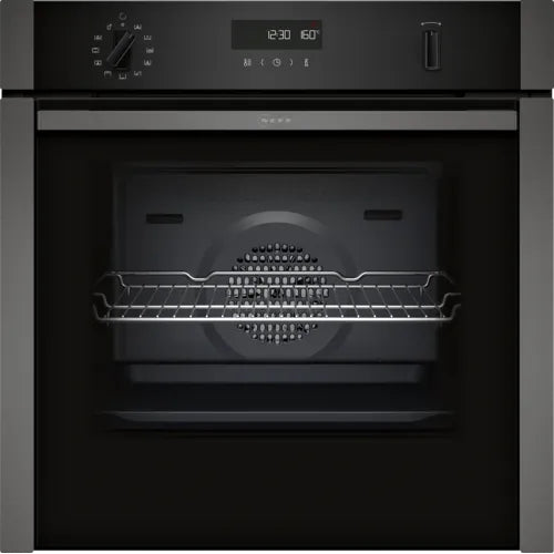 NEFF N50 B6ACH7AG7B Slide&Hide® Multifunction Pyrolytic Oven - Graphite