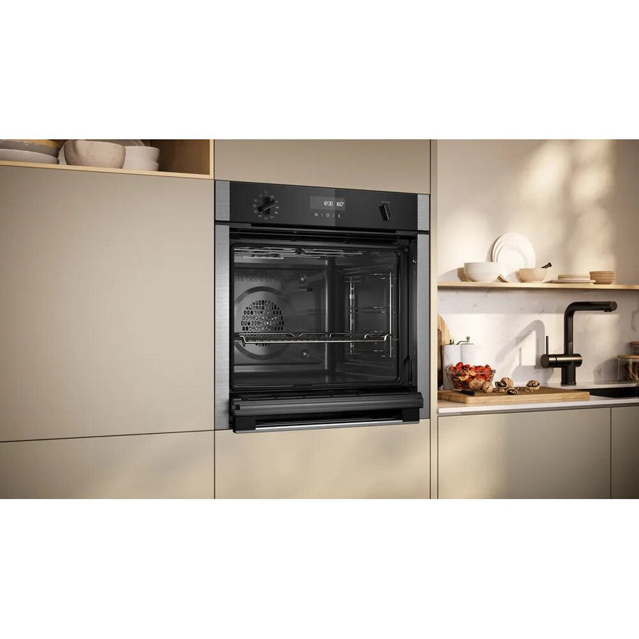 NEFF N50 B6ACH7AN7B Slide&Hide® Multifunction Pyrolytic Oven - Stainless steel