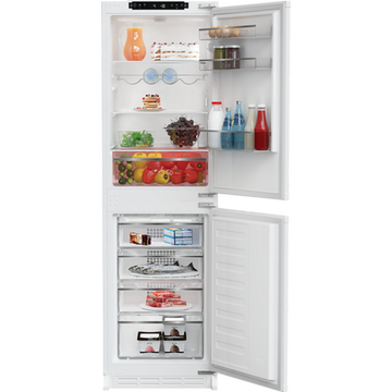 Blomberg KNE4564EVI Integrated 50/50 Integrated VitaminCare+ Frost Free Fridge Freezer - Sliding Door Installation