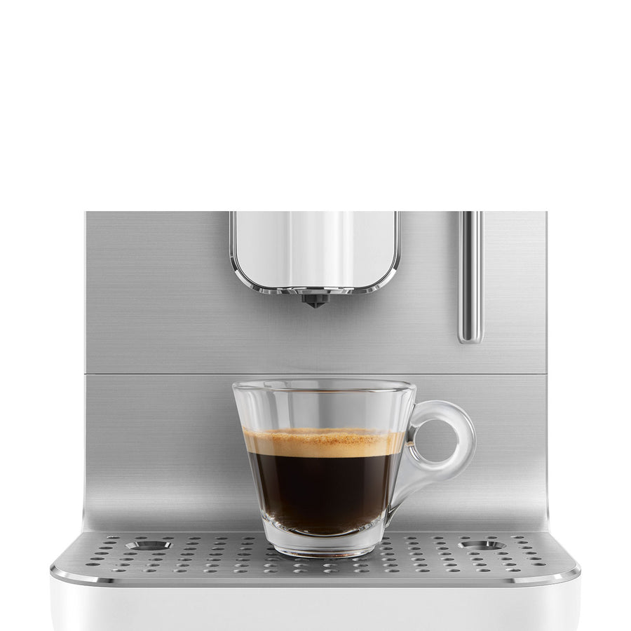 Smeg BCC12WHMUK Automatic Bean To Cup Coffee Machine - Matte White