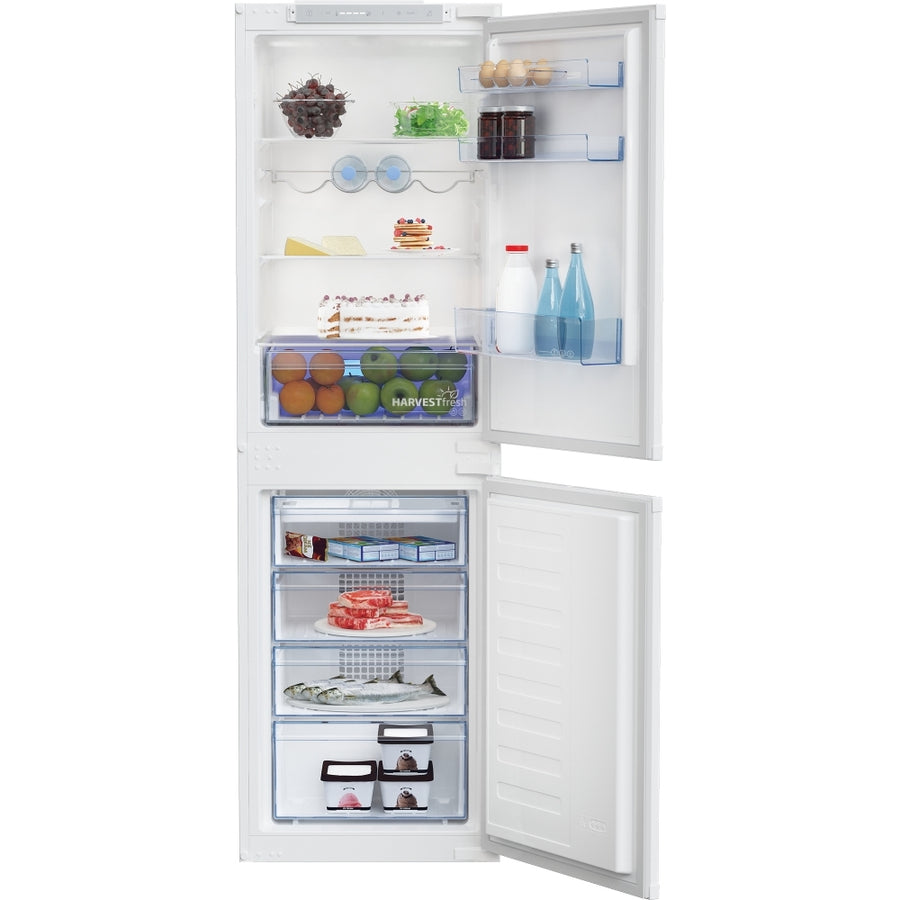 Beko BCFD4V50 HarvestFresh™ Integrated 50/50 Frost Free Fridge Freezer - [Sliding Door Installation]