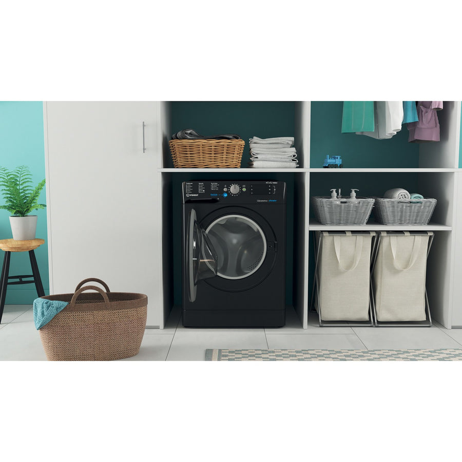 Indesit BDE86436XBUKN 8kg/6kg 1400rpm Washer dryer - Black