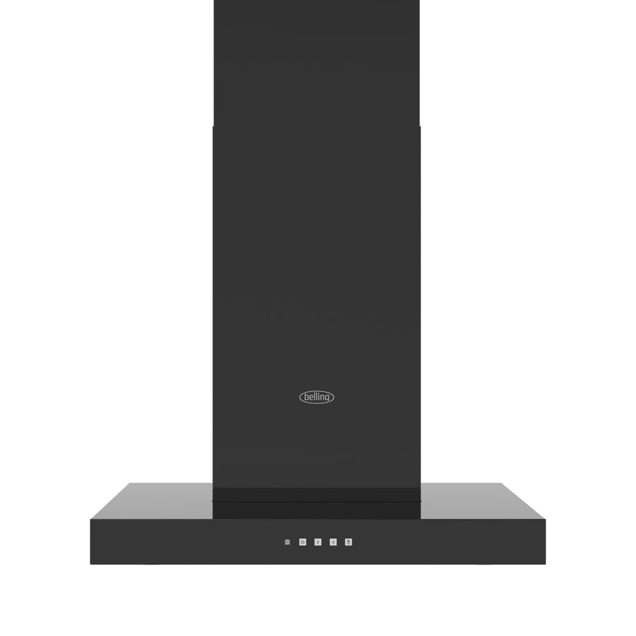 Belling CHIM603T 60cm Black Chimney Hood