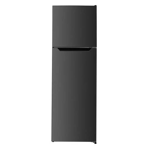 Belling BFF250BKIX 55cm Top Mount Fridge Freezer - Black Steel