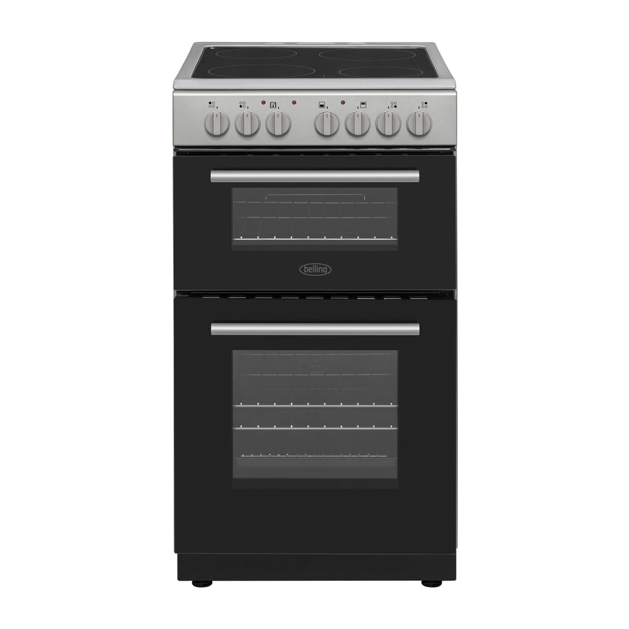 Belling BFSE52DOC SIL 50cm Ceramic Cooker - Silver