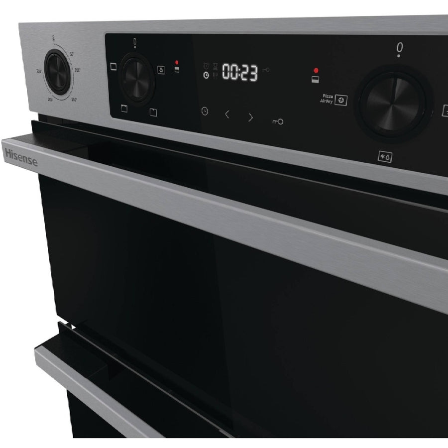 Hisense BID914221CX Hi6 Built-in Double Oven - Stainless steel