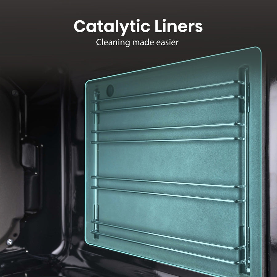 Hisense BID914221CX Hi6 Built-in Double Oven - Stainless steel