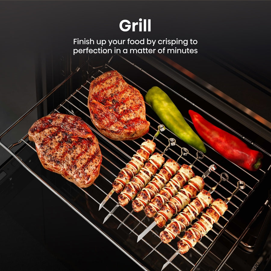 Hisense BID914221CX Hi6 Built-in Double Oven - Stainless steel