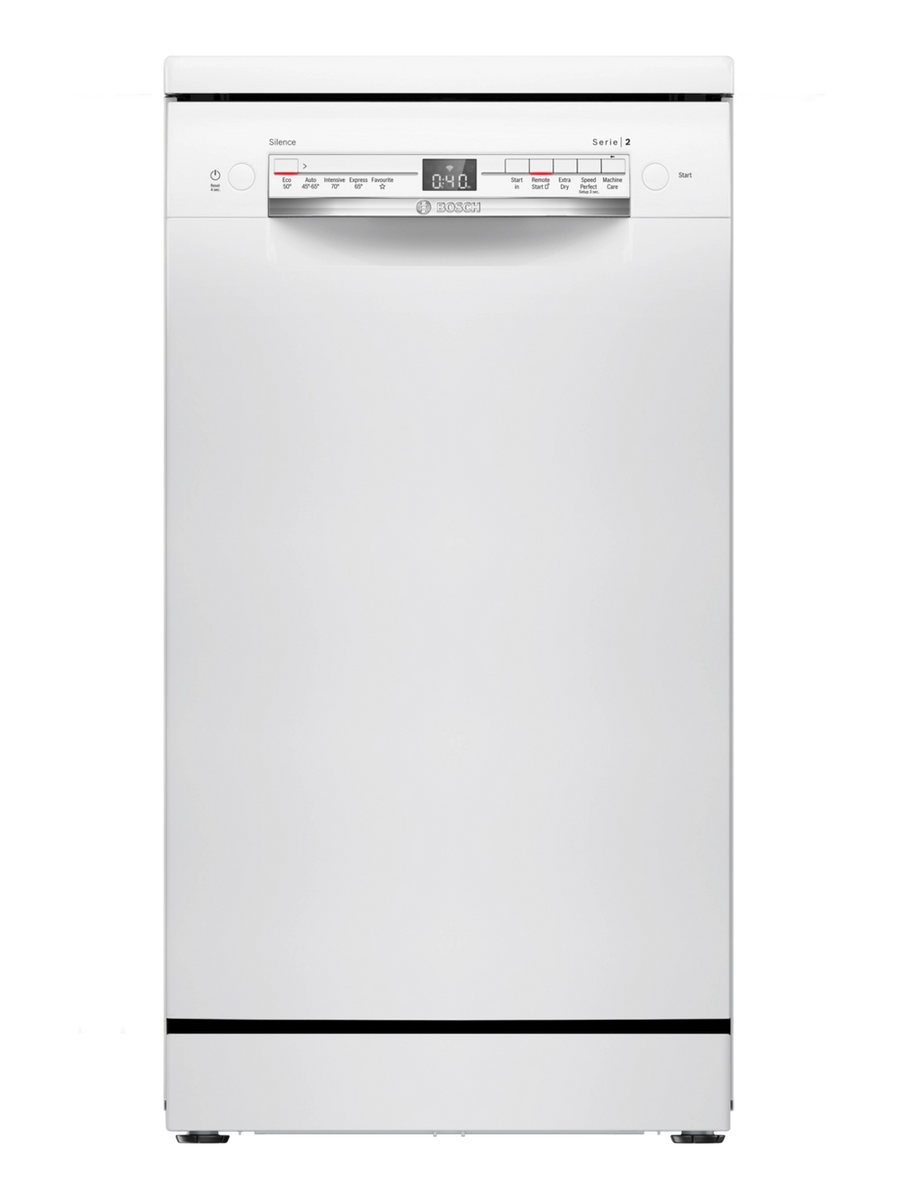 Bosch SPS2IKW01G Serie 2 9-place setting Slimline Dishwasher - White