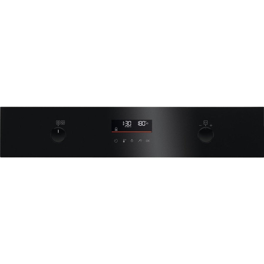 AEG BPK556260B SteamBake Pyrolytic Single Oven - Black