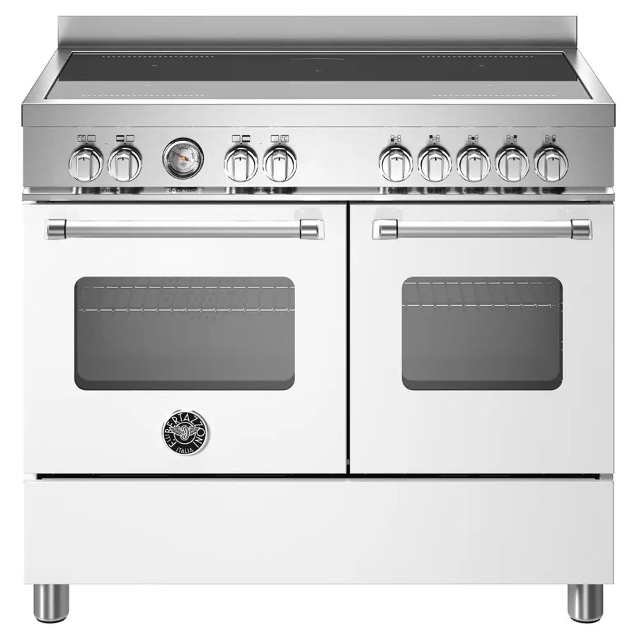 Bertazzoni MAS105I2EBIC 100cm Twin Oven Induction Range Cooker - Matte White