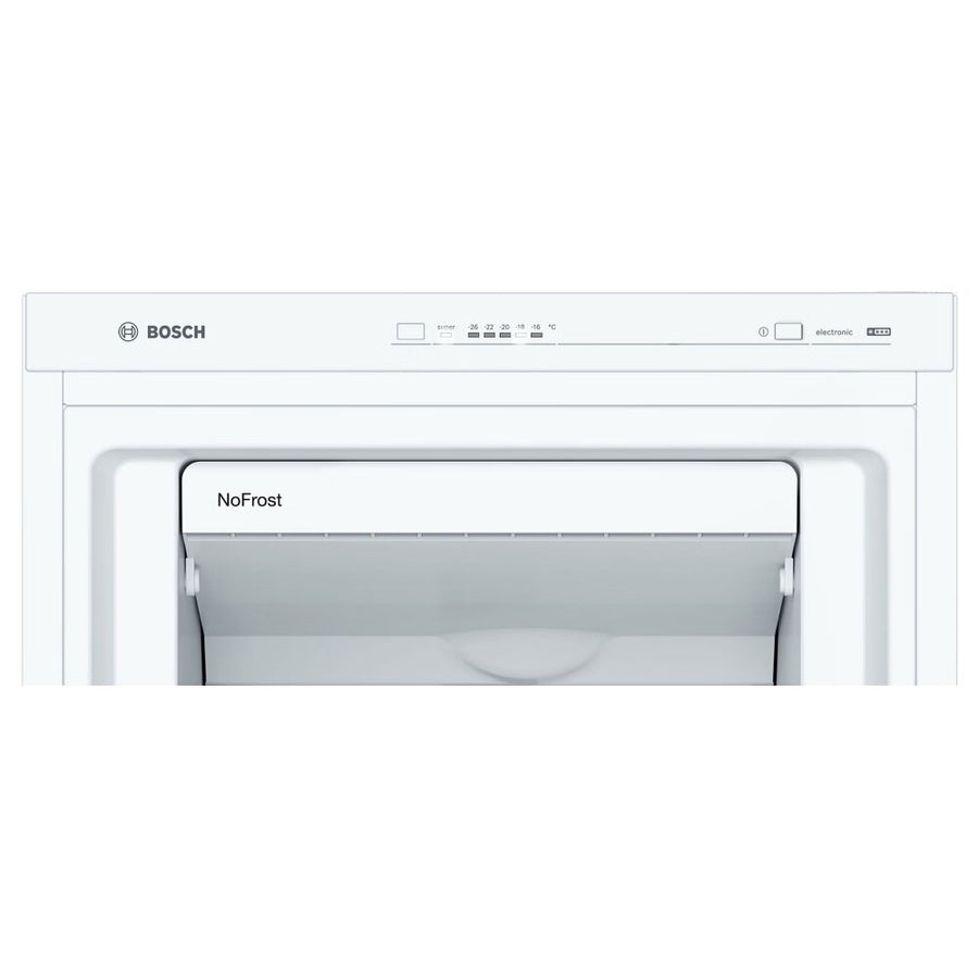 Bosch GSN36VWEPG Series 4 Freestanding Frost Free Freezer – White [Free 5-year parts & labour guarantee]