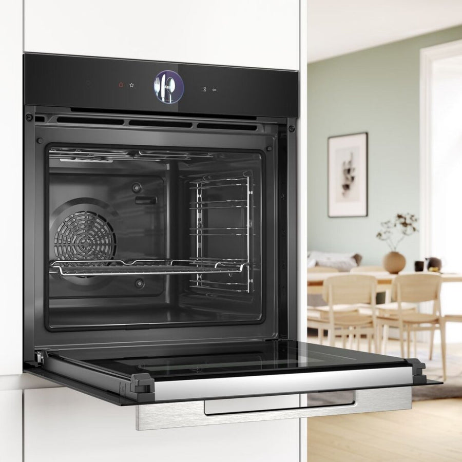 Bosch Series 8 HBG7764B1B built-in single oven w Airfry function