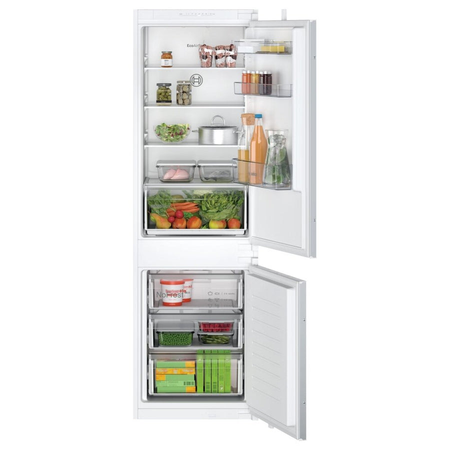 Bosch KIN86NSE0G Serie 2 60/40 Built-In Fridge Freezer [Sliding hinge]