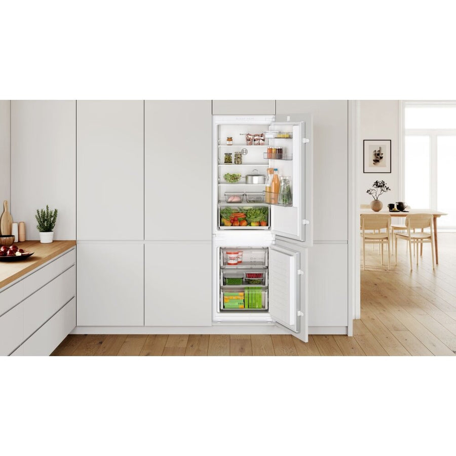 Bosch KIN86NSE0G Serie 2 60/40 Built-In Fridge Freezer [Sliding hinge]