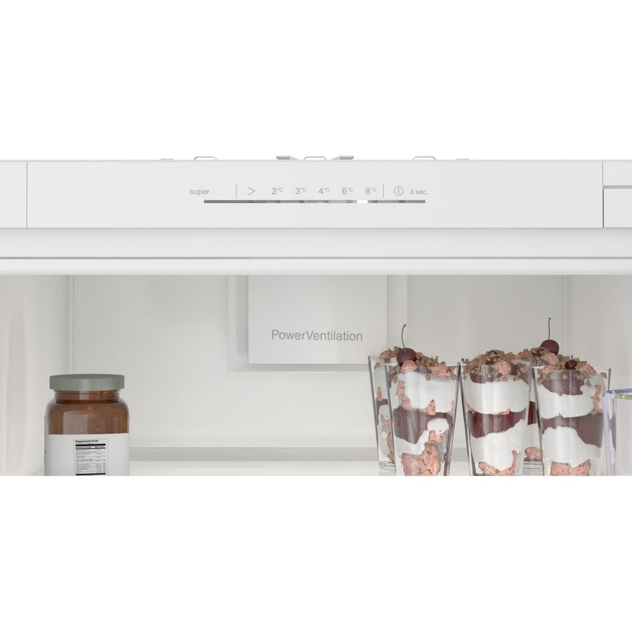 Bosch KIR81NSE0G Built-In Tall Larder Fridge Sliding Hinge - [Free 5-year parts & labour guarantee]