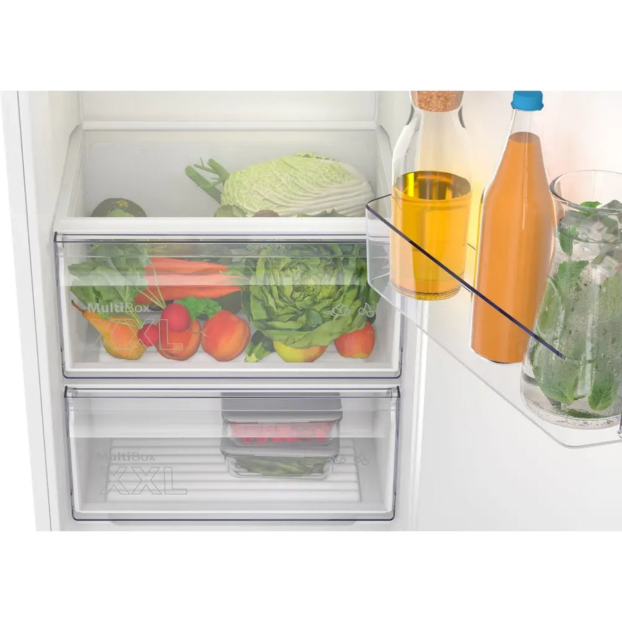 Bosch KIR81NSE0G Built-In Tall Larder Fridge Sliding Hinge - [Free 5-year parts & labour guarantee]