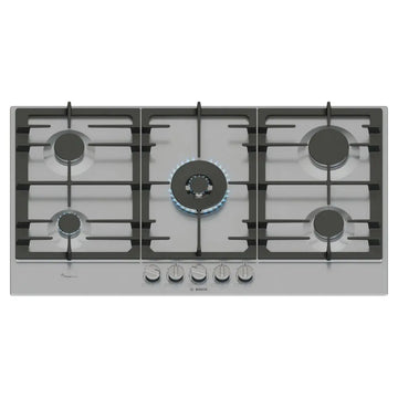 Bosch PCR9A5I90 Series 6 90cm Gas Hob - Stainless steel