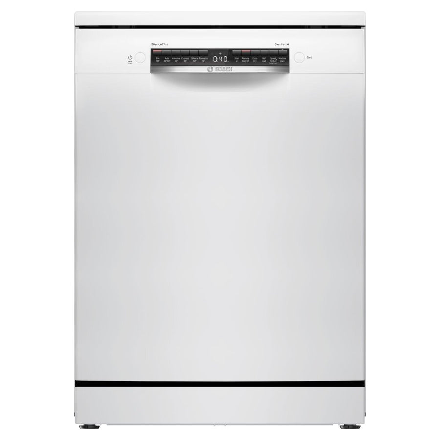 Bosch SMS4EKW06G Series 4 13-place setting freestanding dishwasher - white [Free 5-year guarantee]