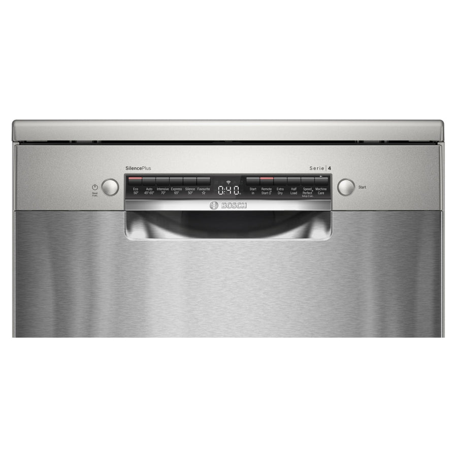 Bosch Series 4 SMS4HMI00G 14 place setting dishwasher - Silver Inox