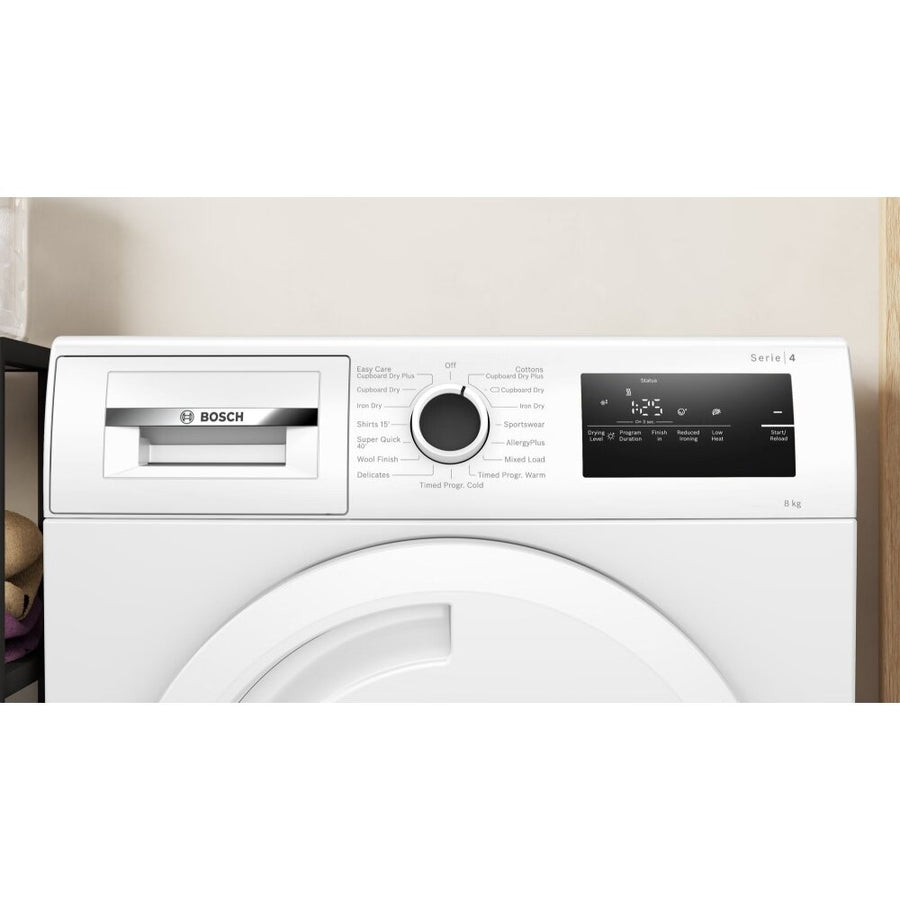 Bosch Series 4 WTN83202GB 8kg Condenser Tumble Dryer