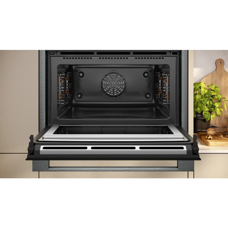 Neff N90 C24MS71G0B Built-in Pyro clean Compact Oven & Microwave  - Graphite Grey [£150 cashback]