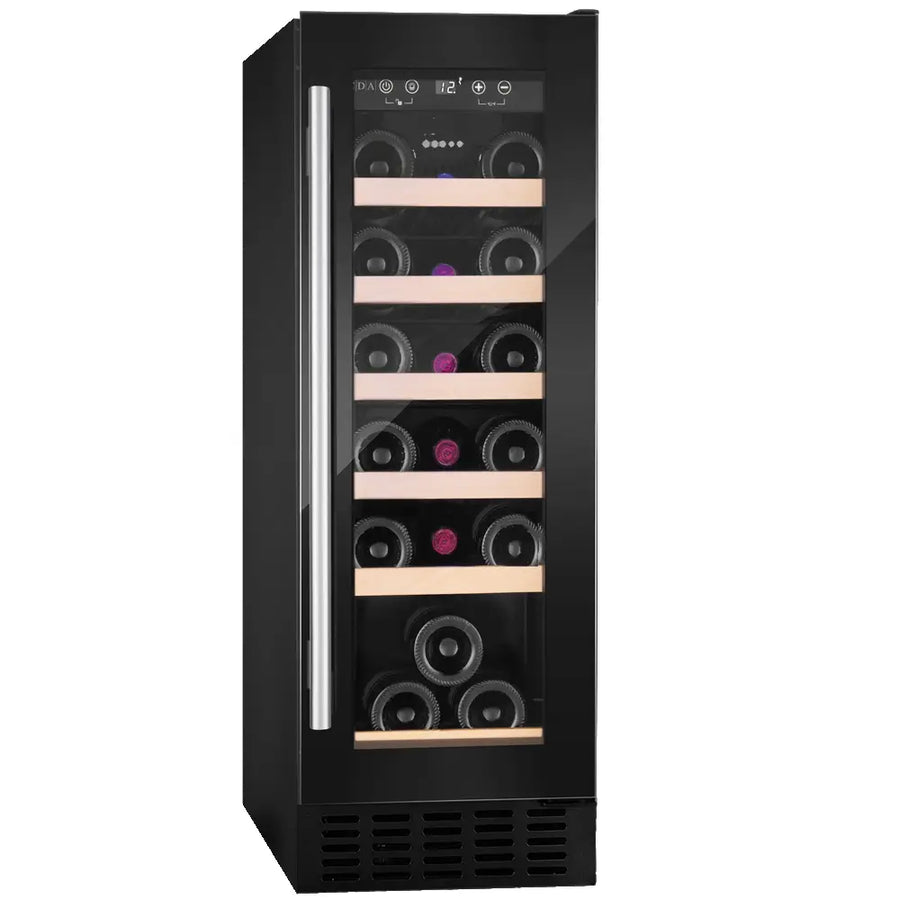 CDA CFWC304BL 30cm Undercounter Wine Cooler - Black