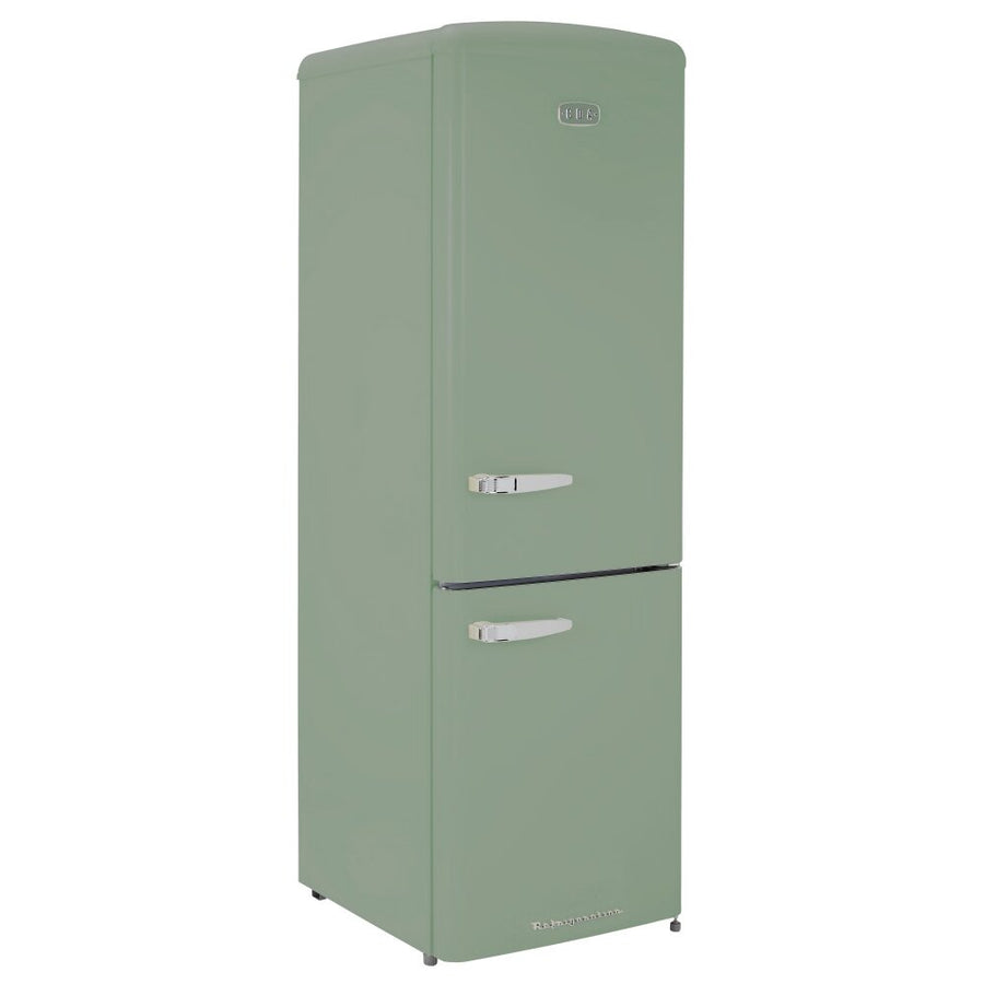 CDA Florence Meadow Green 60/40 Retro style frost free fridge freezer [last one]