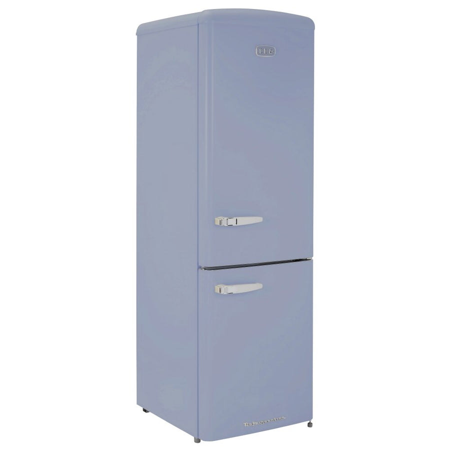 CDA Florence Sea Holly Blue 60/40 Retro style frost free fridge freezer