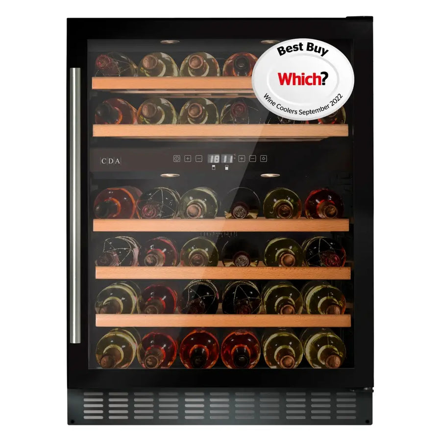 CDA CFWC604BL/3 60cm Wine cooler - Black