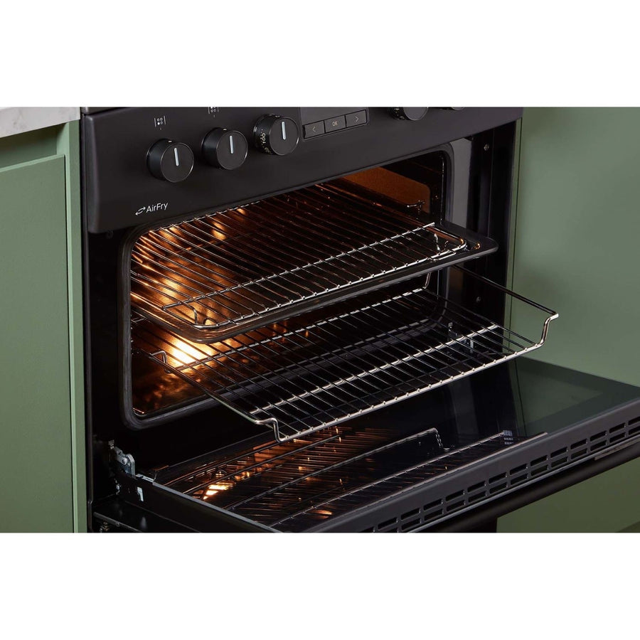 CDA CFC6100MB 60cm Electric Ceramic Cooker with AirFry - Black