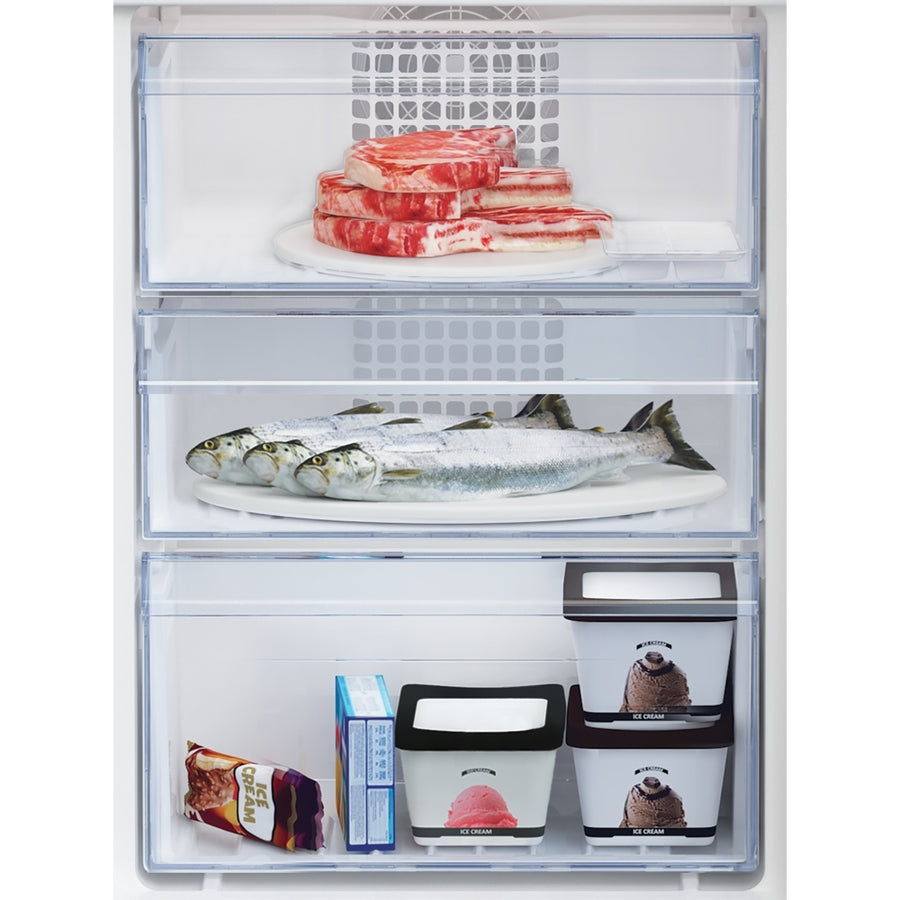 BEKO CFG4552B 50/50 Frost Free Fridge Freezer - Black