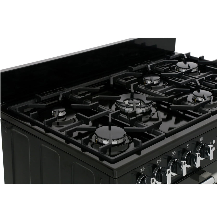 Leisure CK100F232K 100cm Dual Fuel Range Cooker - Black