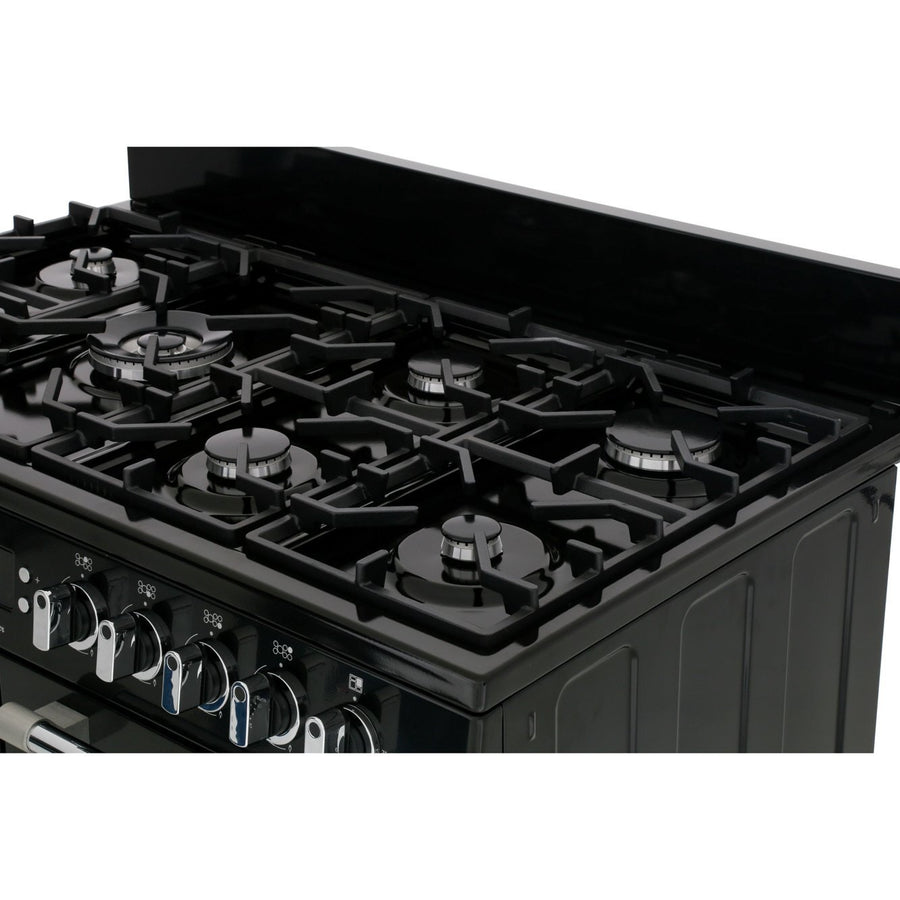 Leisure CK100F232K 100cm Dual Fuel Range Cooker - Black