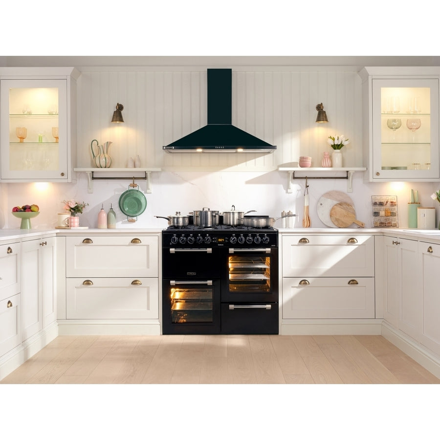 Leisure CK100F232K 100cm Dual Fuel Range Cooker - Black