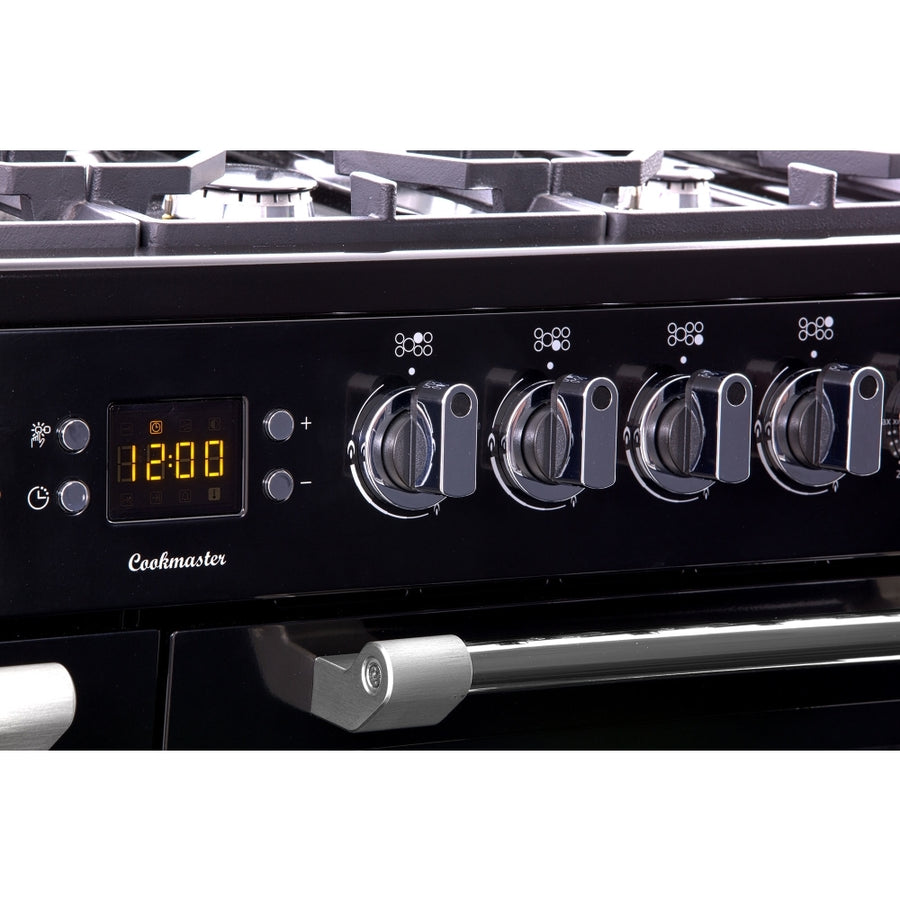 Leisure CK100F232K 100cm Dual Fuel Range Cooker - Black