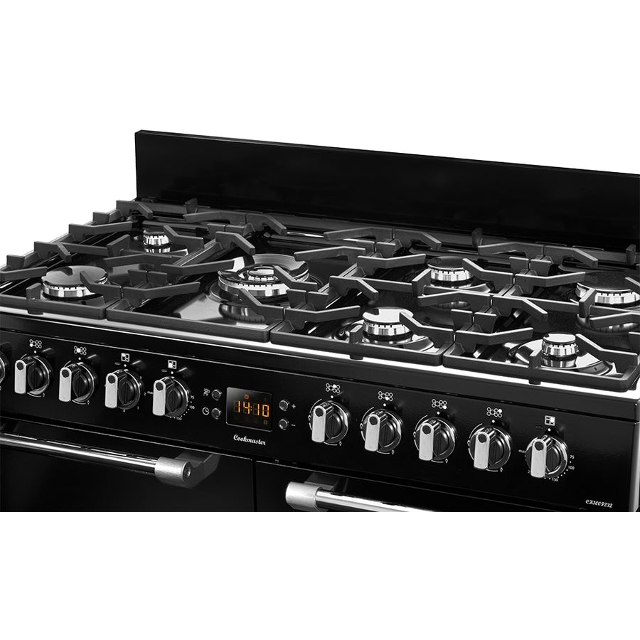 Leisure CK100F232K 100cm Dual Fuel Range Cooker - Black