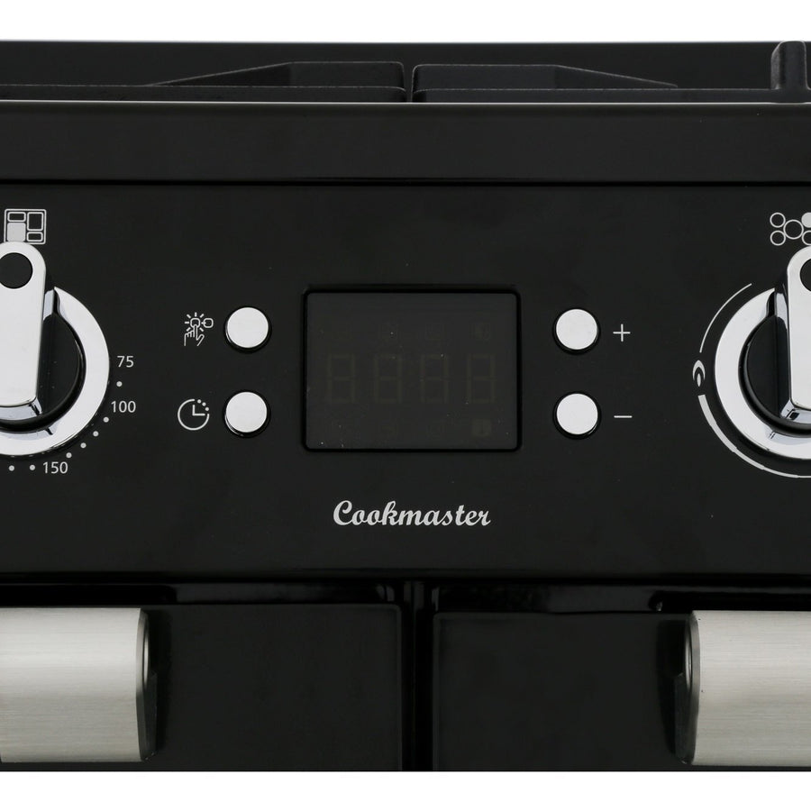 Leisure CK100F232K 100cm Dual Fuel Range Cooker - Black
