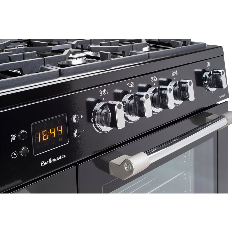 LEISURE Cookmaster CK110F232K Dual Fuel Range Cooker - Black