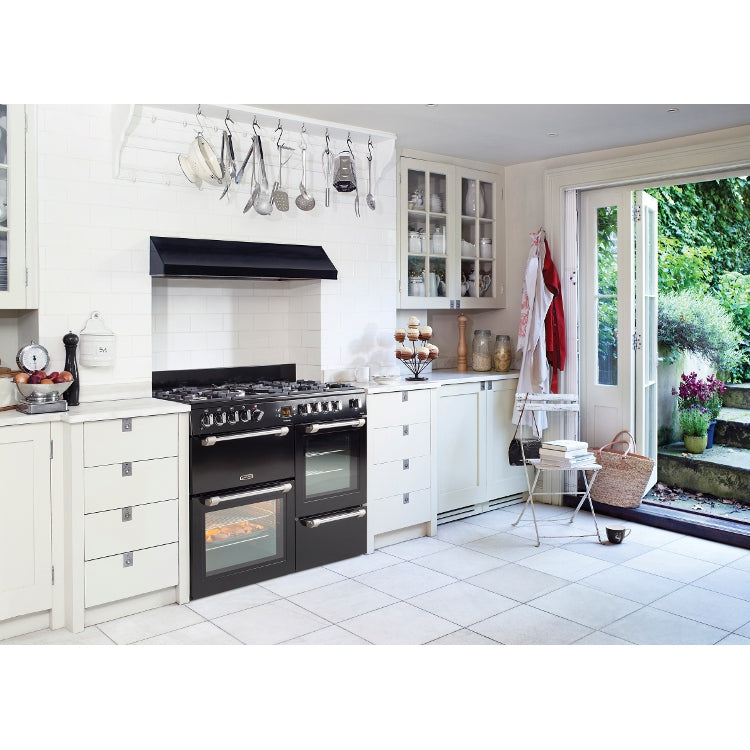 LEISURE Cookmaster CK110F232K Dual Fuel Range Cooker - Black