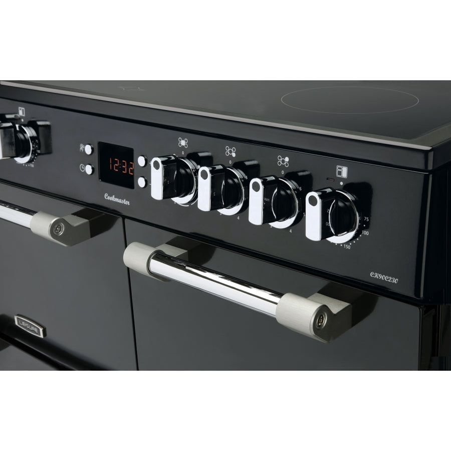 LEISURE CK90C230K Cookmaster 90cm Ceramic Range Cooker - Black
