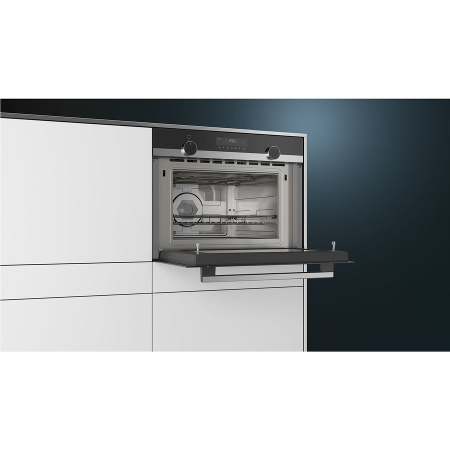 Siemens CM585AGS0B iQ500 built-in Microwave with Hot Air function