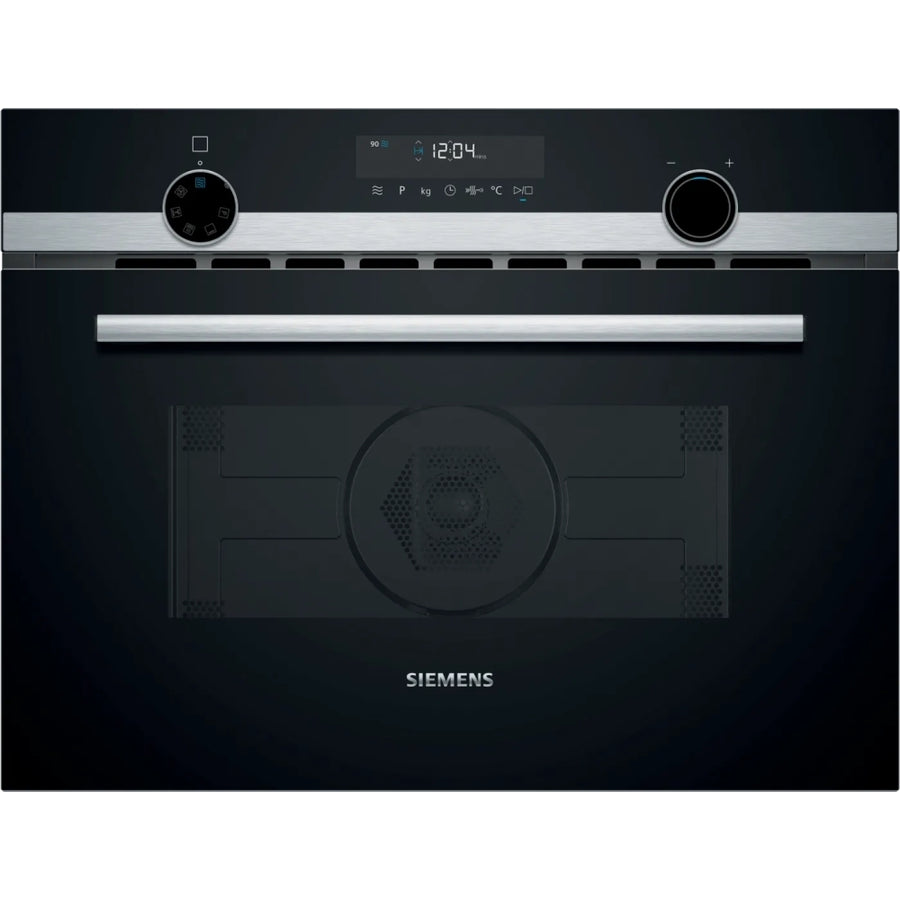 Siemens CM585AGS1B iQ500 Built-in combi microwave with Hot Air - Stainless steel