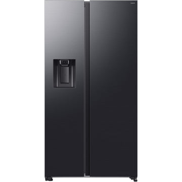Samsung RS70F64KDFEU Series 6 AI Plumbed American fridge freezer - Black