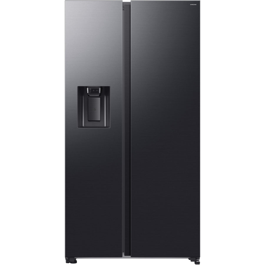 Samsung RS70F64KDFEU Series 6 AI Plumbed American fridge freezer - Black
