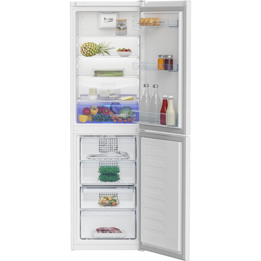 Beko CNG4582VW HarvestFresh™ Frost Free 50/50 Fridge Freezer - White