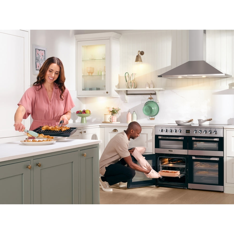 Leisure Cuisinemaster CS100C510X 100cm Ceramic Range Cooker - Stainless steel