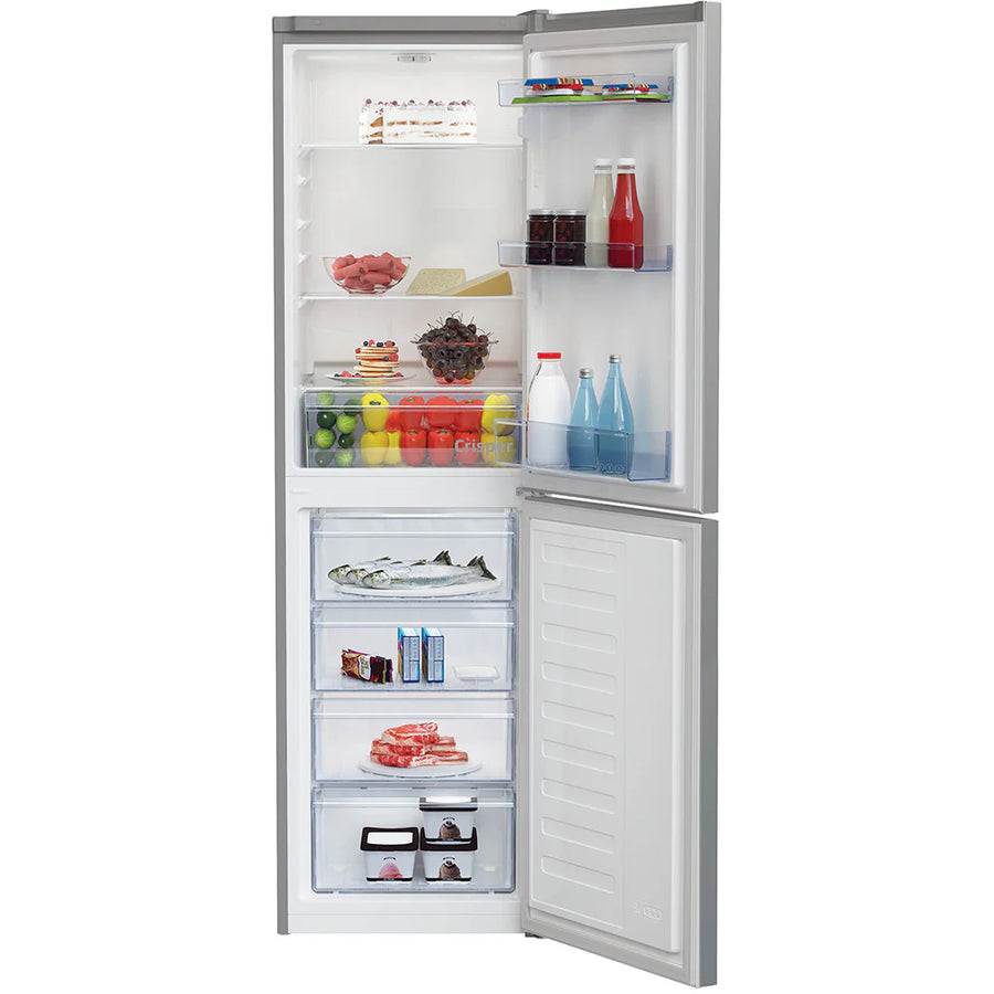 Beko CSG4582S 50/50 Fridge Freezer - Silver